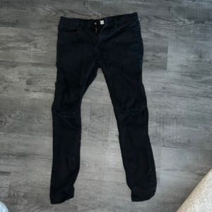 Topman black denim 32x32 skinny